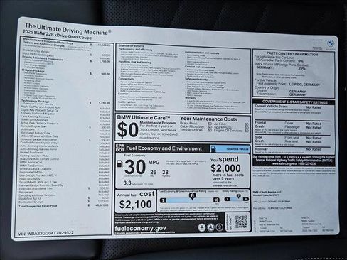 New 2026 BMW 228i xDrive image 18