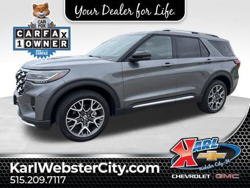 Used 2025 Ford Explorer Platinum w/ Ultimate Package AWD/4WD image 1