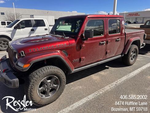 Used 2021 Jeep Gladiator Rubicon AWD/4WD image 1