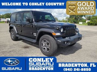 Used 2021 Jeep Wrangler Unlimited Sport w/ Sun And Sound Package AWD/4WD video 1