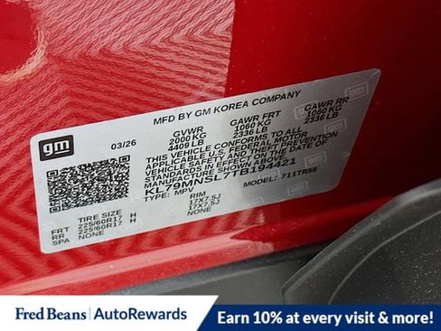 New 2026 Chevrolet TrailBlazer LS w/ LS Convenience Package AWD/4WD image 23