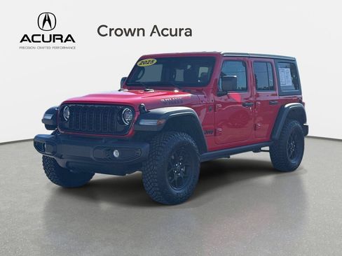 Used 2025 Jeep Wrangler Unlimited Sport AWD/4WD image 1