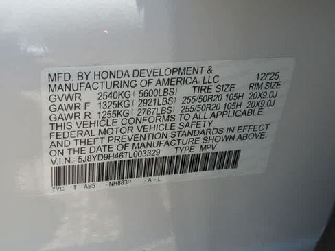 Certified 2026 Acura MDX FWD w/ Technology Package image 39