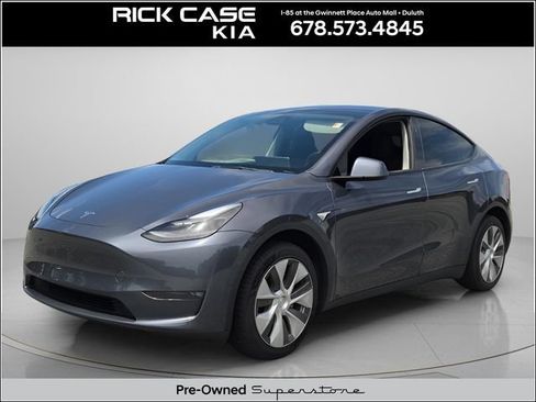 Used 2023 Tesla Model Y Long Range AWD/4WD image 1