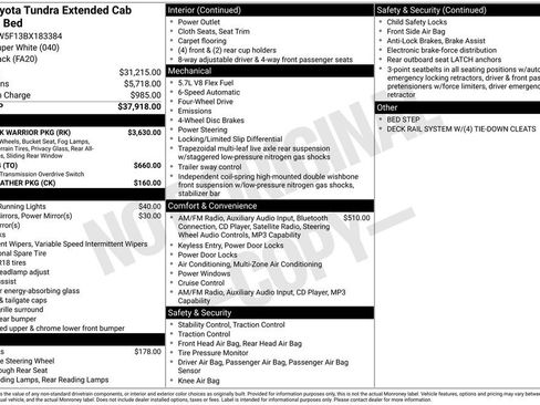 Used 2011 Toyota Tundra 4x4 Double Cab w/ TRD Rock Warrior Pkg image 3
