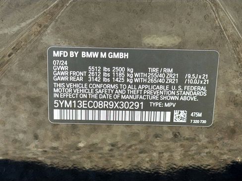 Used 2024 BMW X3 M w/ Competition Package image 45