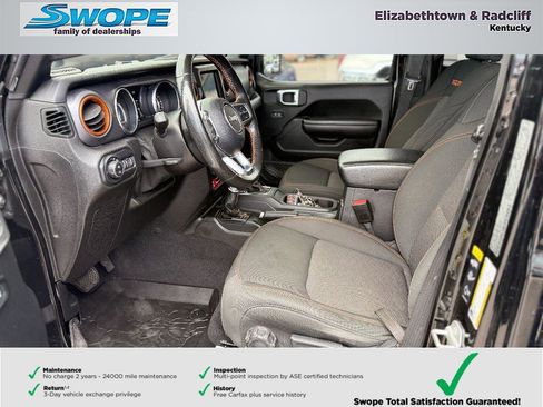 Certified 2021 Jeep Gladiator Mojave w/ Cold Weather Group image 14