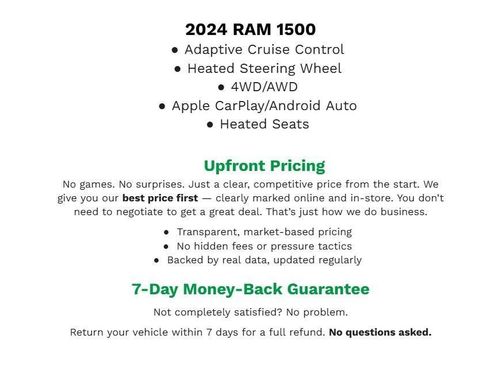 Used 2024 RAM 1500 TRX w/ TRX Level 2 Equipment Group AWD/4WD image 2
