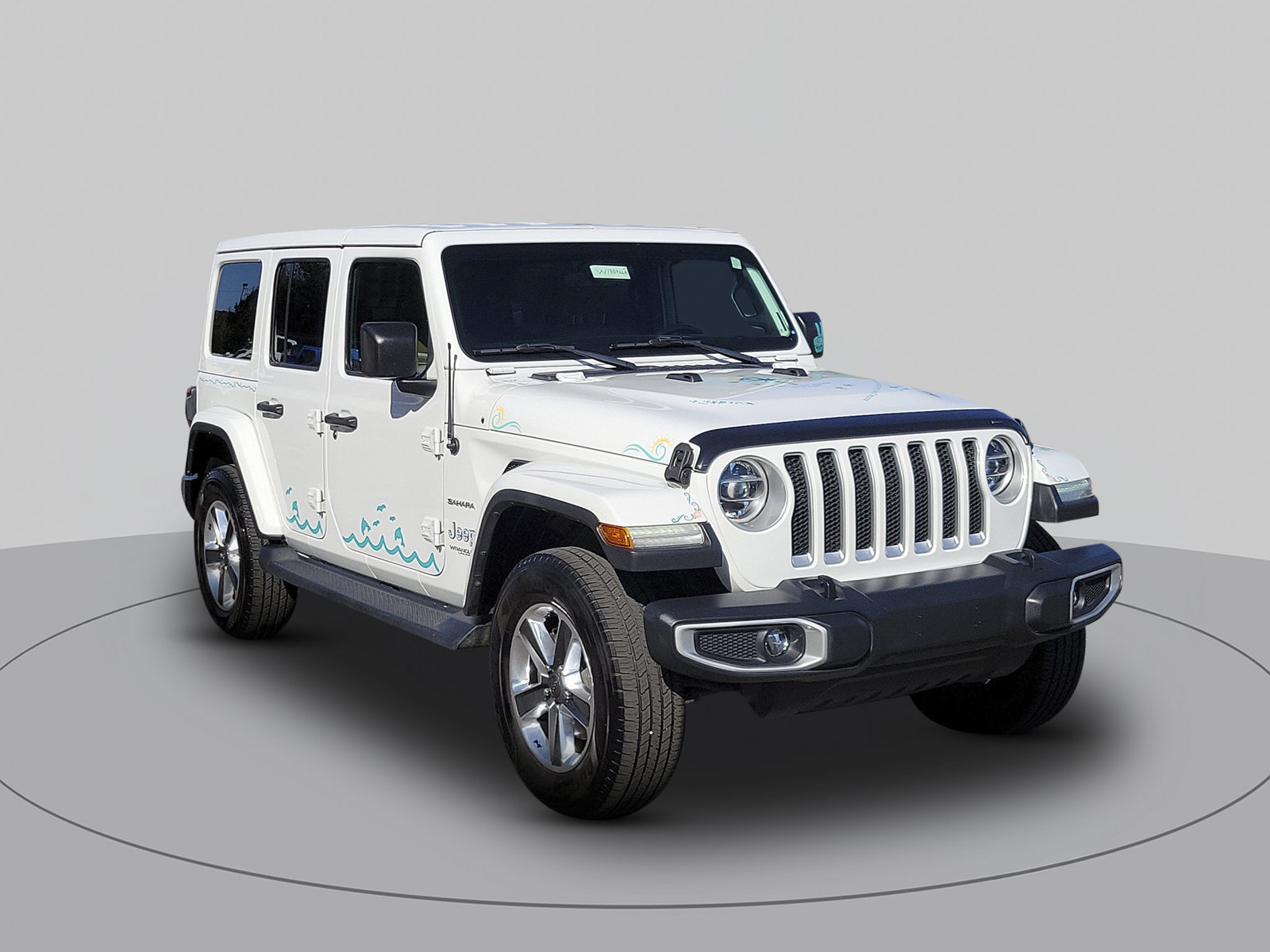 Used 2020 Jeep Wrangler Unlimited Sahara AWD/4WD image 1