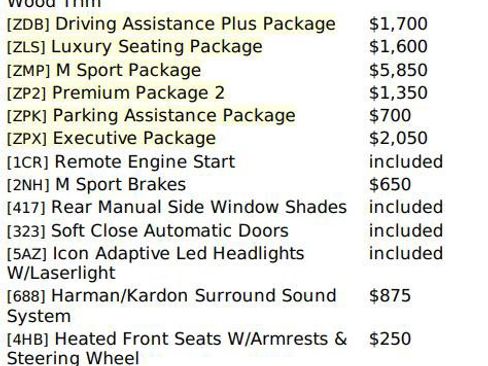 Used 2019 BMW X5 xDrive40i w/ M Sport Package AWD/4WD image 3