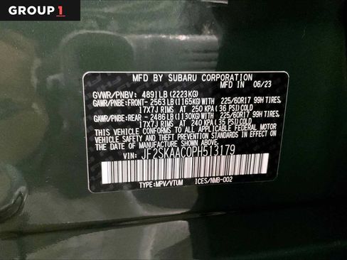 Certified 2023 Subaru Forester AWD/4WD image 69