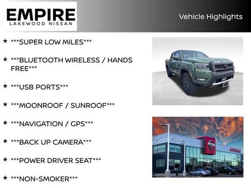 Certified 2026 Nissan Frontier PRO-4X w/ Pro Premium Package AWD/4WD image 2