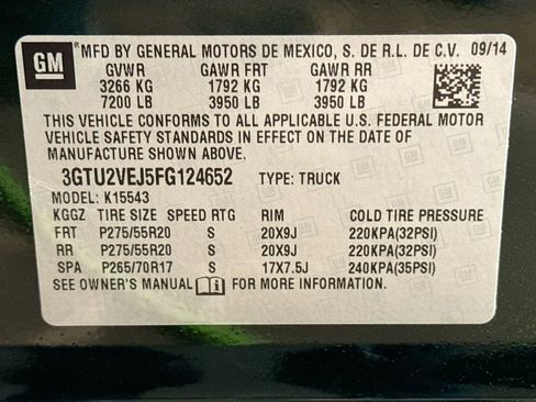 Used 2015 GMC Sierra 1500 SLT image 22