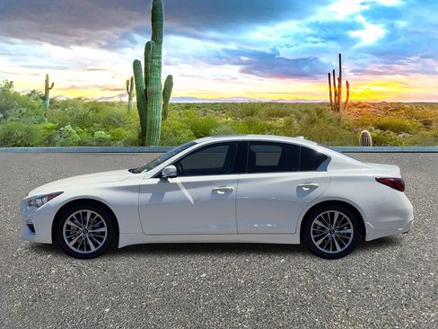 Certified 2023 INFINITI Q50 Luxe w/ Cargo Package RWD image 3