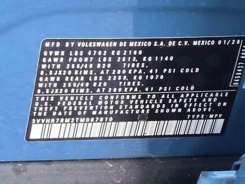 New 2026 Volkswagen Tiguan SE R-Line FWD image 20