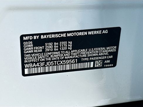 New 2026 BMW 530i w/ M Sport Package RWD image 27