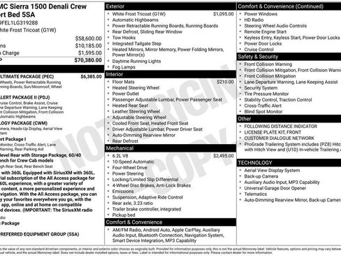 Used 2020 GMC Sierra 1500 Denali w/ Denali Ultimate Package AWD/4WD image 23