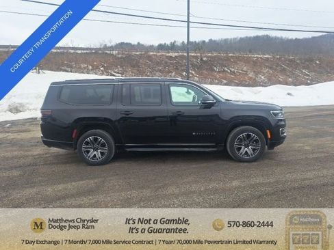 Certified 2025 Jeep Wagoneer L Series II w/ 8-pass Seating Package AWD/4WD image 4