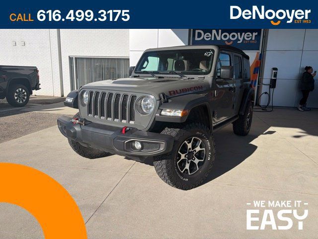 Used 2022 Jeep Wrangler Unlimited Rubicon w/ Cold Weather Group AWD/4WD image 1