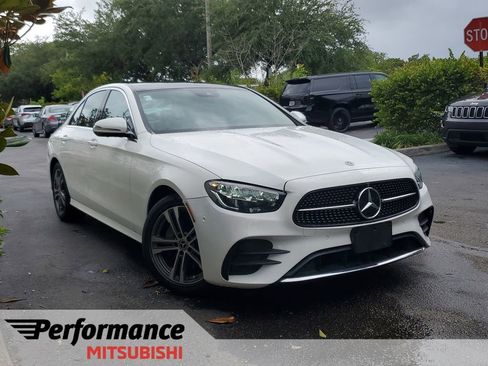 Used 2021 Mercedes-Benz E 350 4MATIC Sedan w/ Premium Package image 1