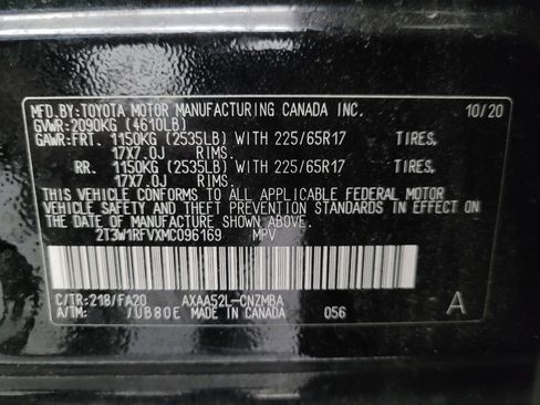 Used 2021 Toyota RAV4 XLE w/ Convenience Package image 33