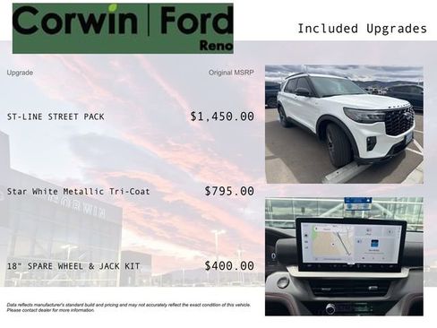 Used 2026 Ford Explorer ST-Line w/ ST-Line Street Pack image 3