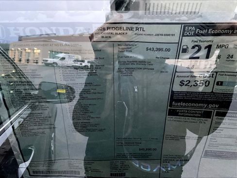 New 2026 Honda Ridgeline RTL image 18