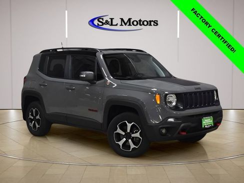 Certified 2021 Jeep Renegade Trailhawk w/ Trailer Tow Group AWD/4WD image 1