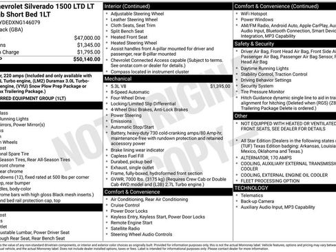 Certified 2022 Chevrolet Silverado 1500 LT AWD/4WD image 55