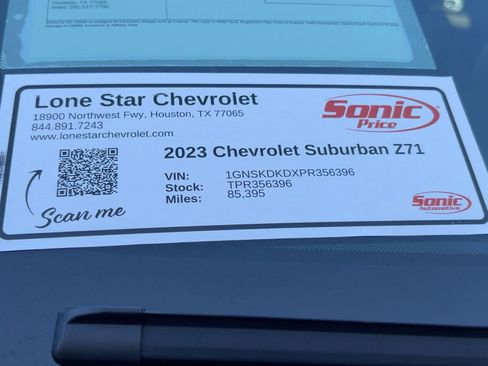 Certified 2023 Chevrolet Suburban Z71 w/ Luxury Package image 32
