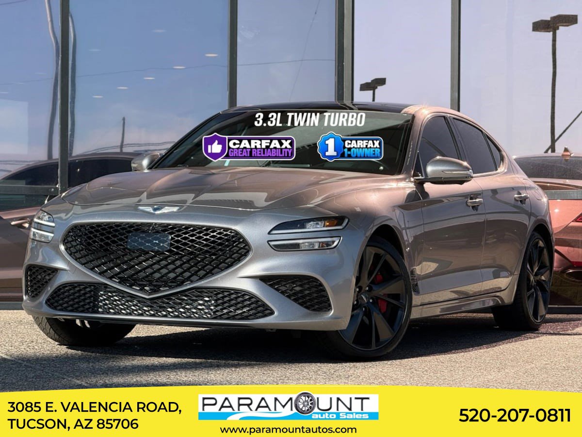 Used 2022 Genesis G70 3.3T w/ Sport Prestige Package AWD/4WD image 1