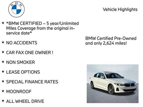 Certified 2025 BMW 330i xDrive Sedan w/ Convenience Package image 11