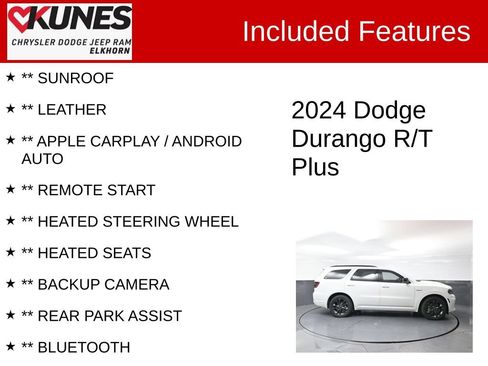 Used 2024 Dodge Durango R/T AWD/4WD image 2
