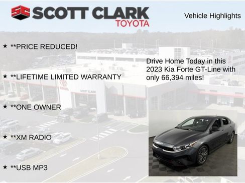 Used 2023 Kia Forte GT-Line w/ GT-Line Premium Package FWD image 12