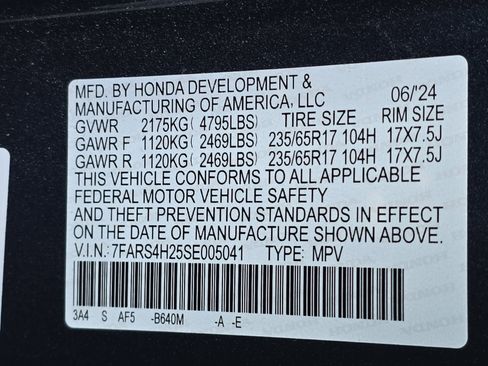 Certified 2025 Honda CR-V LX image 34