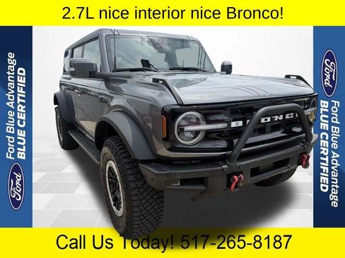 Certified 2022 Ford Bronco Outer Banks w/ Sasquatch Package AWD/4WD image 1