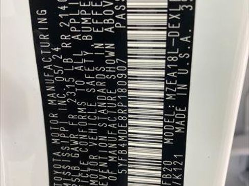 Certified 2024 Toyota Corolla LE FWD image 27