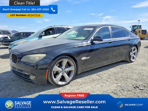 Used 2010 BMW 750Li Sedan 4 Door image 1