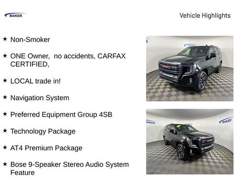 Certified 2024 GMC Yukon AT4 w/ AT4 Premium Package AWD/4WD image 4