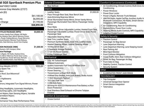 Used 2024 Audi SQ5 Premium Plus w/ Premium Plus Package image 25