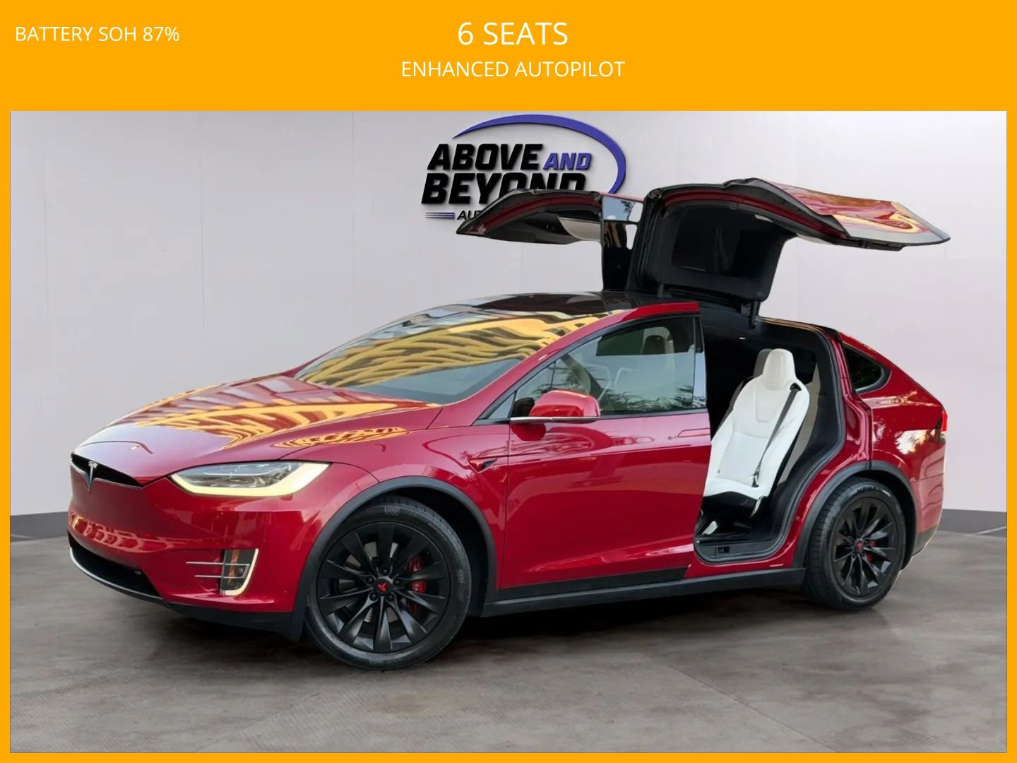 Used 2018 Tesla Model X 100D AWD/4WD image 1