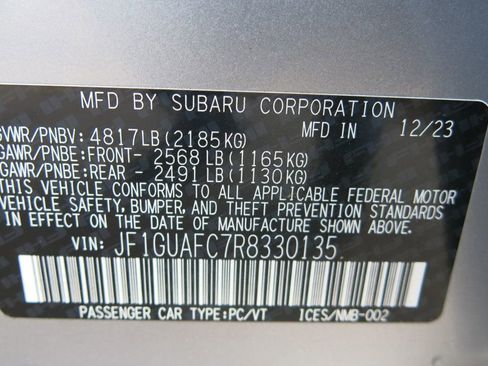 Used 2024 Subaru Impreza 2.0i Sport image 36