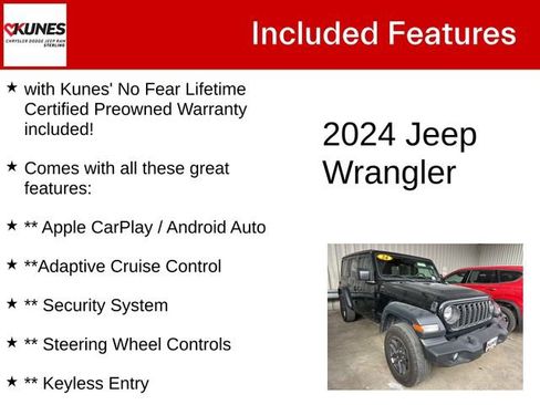 Used 2024 Jeep Wrangler Sport S image 4