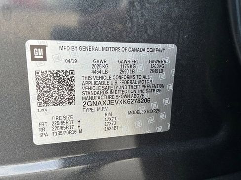 Used 2019 Chevrolet Equinox LT w/ Driver Convenience Package image 34