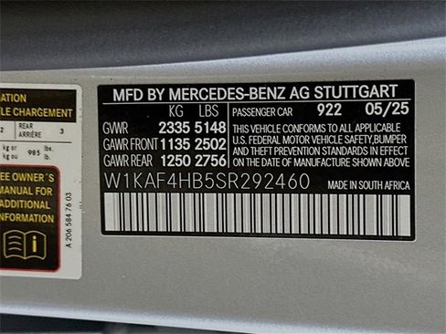 Certified 2025 Mercedes-Benz C 300 4MATIC Sedan image 31