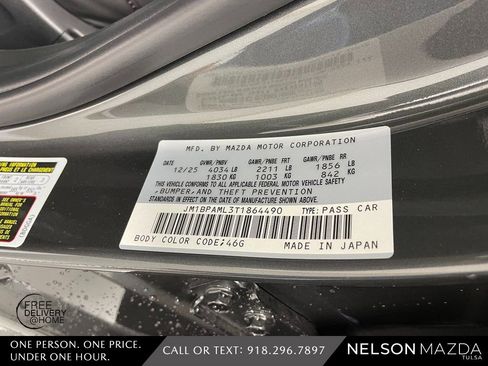 New 2026 MAZDA MAZDA3 2.5 S Hatchback w/ Premium Pkg image 55