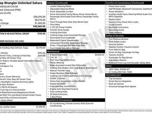 Used 2018 Jeep Wrangler Unlimited Sahara image 23