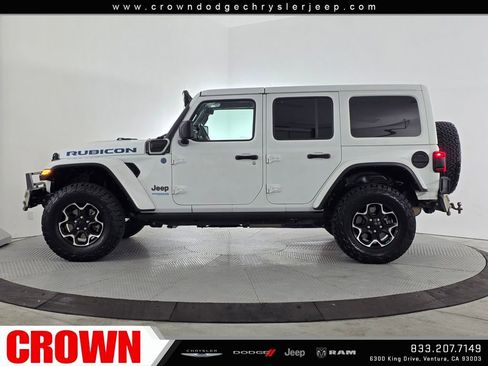 Used 2021 Jeep Wrangler Unlimited Rubicon 4xe w/ Cold Weather Group image 4