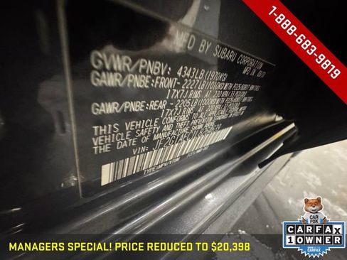 Used 2020 Subaru Crosstrek 2.0i Premium w/ Moonroof Package 1 image 28