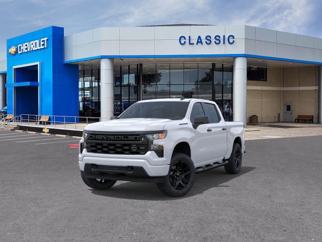 New 2026 Chevrolet Silverado 1500 Custom w/ Turbomax Blackout Package RWD image 8